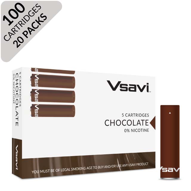 VSAVI Classic Cartridges x 100  chocolate