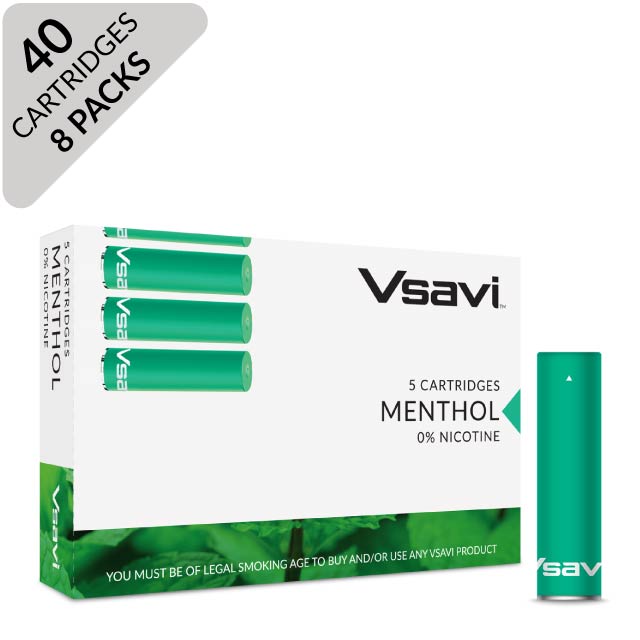 VSAVI Classic Cartridges x 40 menthol