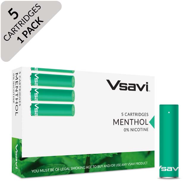 VSAVI Classic Cartridges x 5 menthol