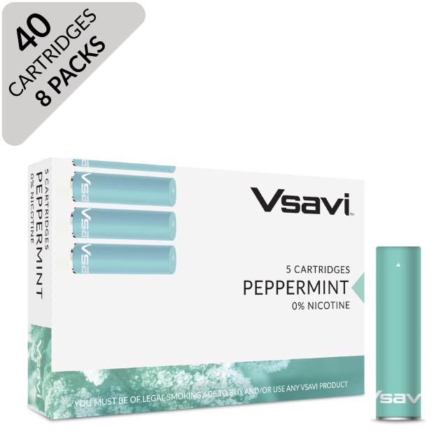 VSAVI Classic Cartridges x 40 peppermint
