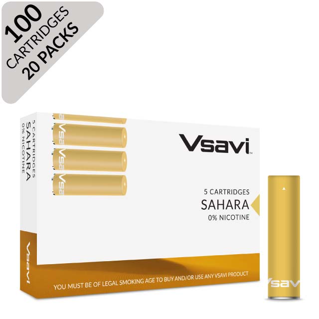 VSAVI Classic Cartridges x 100 sahara tobacco