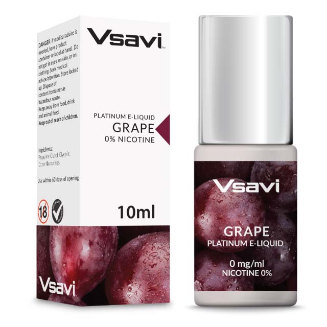 VSAVI Platinum E-Liquid 10ml Grape