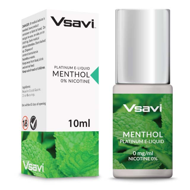 VSAVI Platinum E-Liquid 10ml Menthol