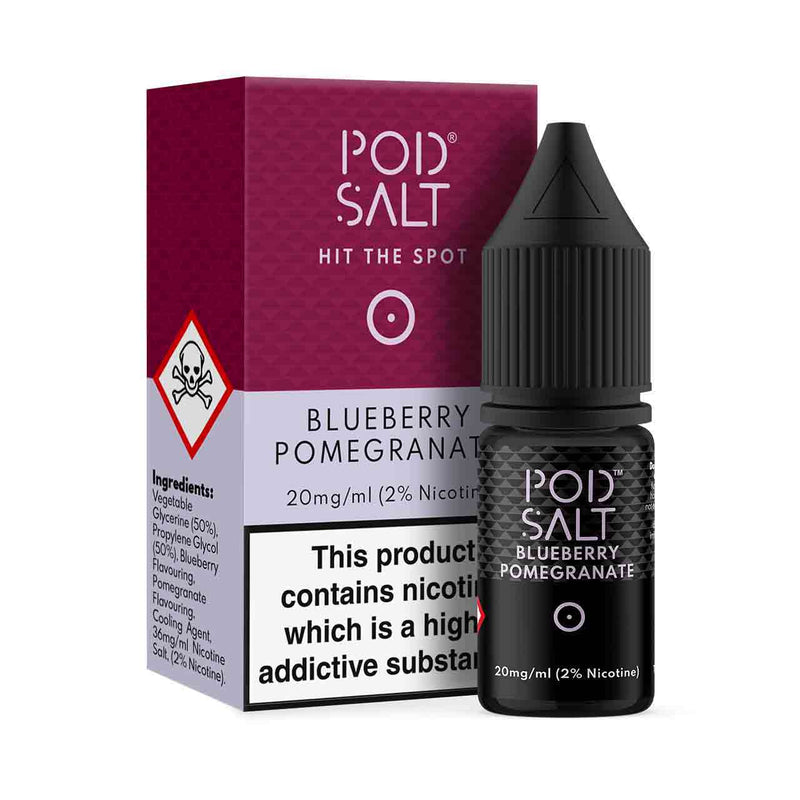 Pod Salt blueberry pomegranate