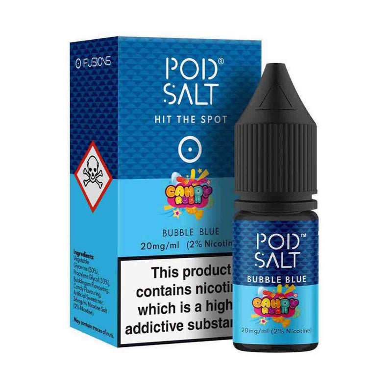 pod salt bubble blue